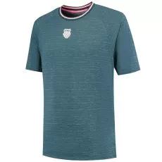 K-Swiss Hypercourt T-Shirt Melange Petrol