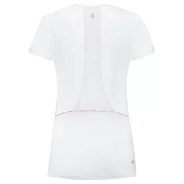 K-Swiss Hypercourt Advantage 4 T-Shirt Damen Wei&szlig;