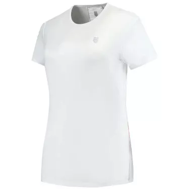 K-Swiss Hypercourt Advantage 4 T-Shirt Damen Wei&szlig;