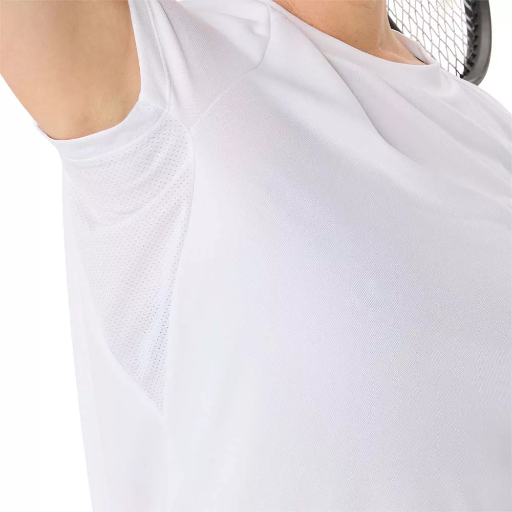 Asics Court SS T-Shirt Damen Wei&szlig;