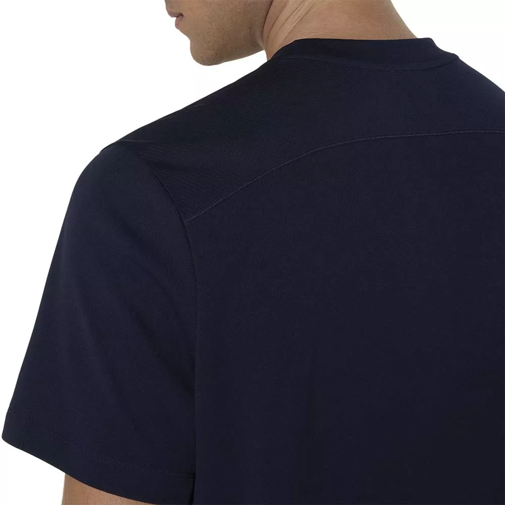 Asics Court SS T-Shirt Marineblau