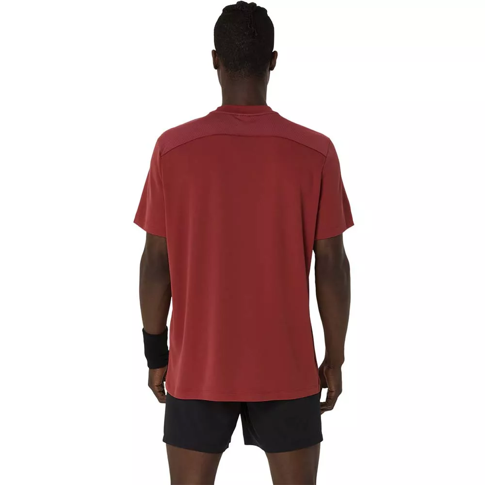 Asics Court SS T-Shirt Rot