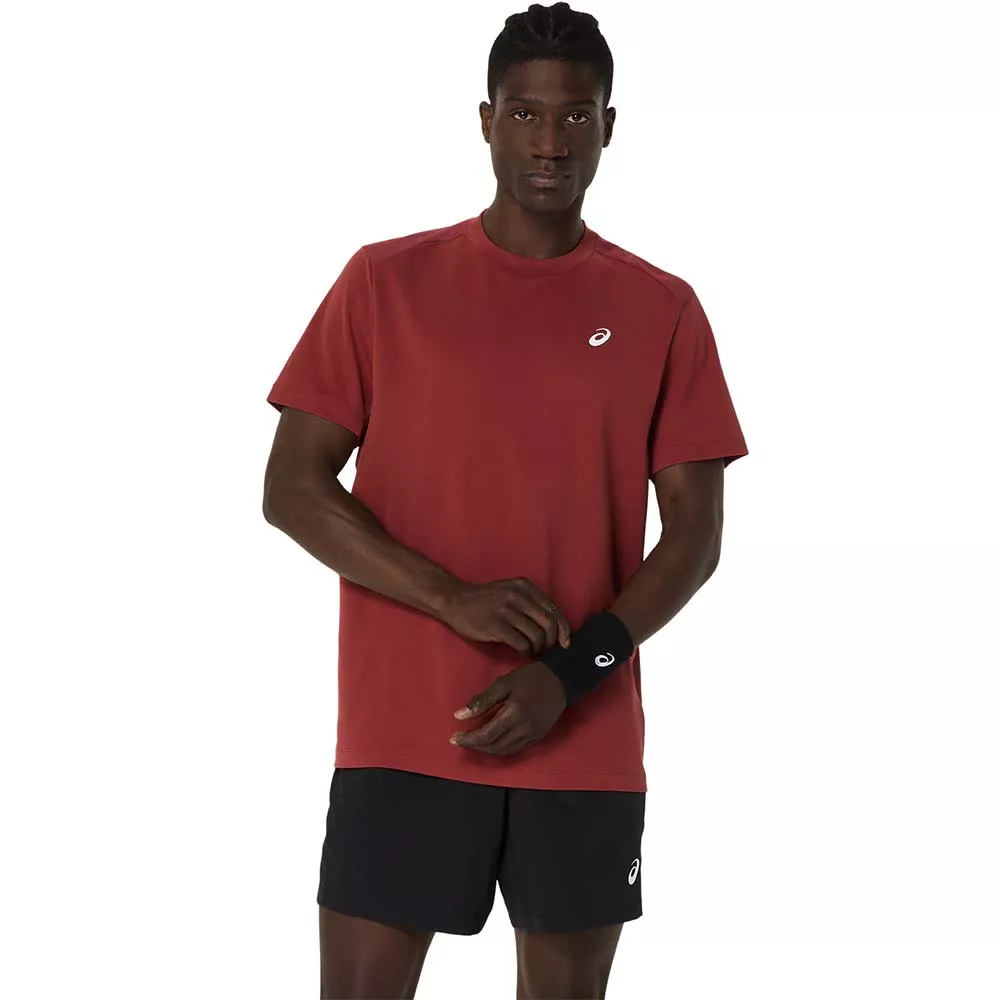 Asics Court SS T-Shirt Rot