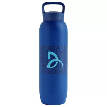 Waterdrop Novak Djokovic Thermo-Trinkflasche Blau