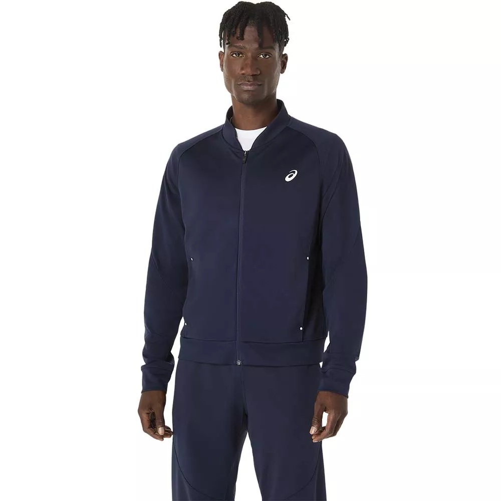 Asics Court Warm-Up Jacke Marineblau