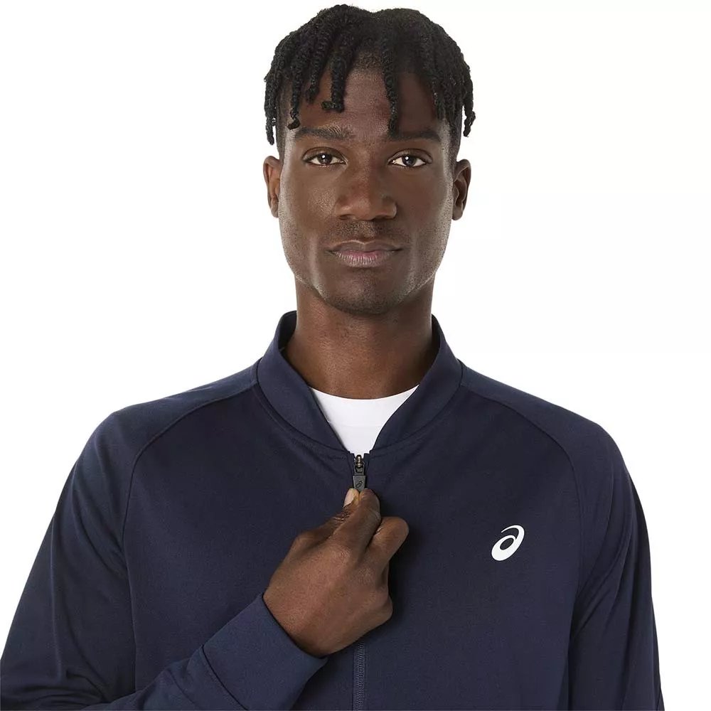 Asics Court Warm-Up Jacke Marineblau