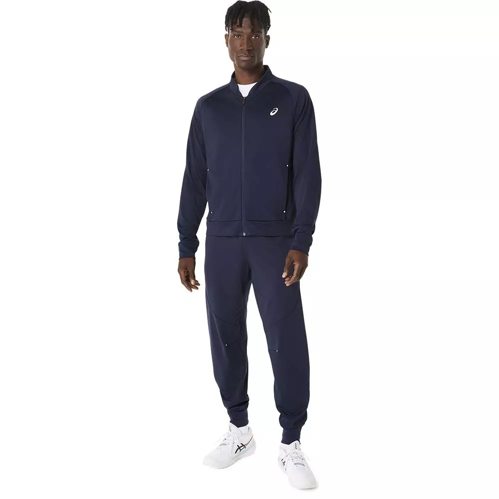 Asics Court Warm-Up Jacke Marineblau