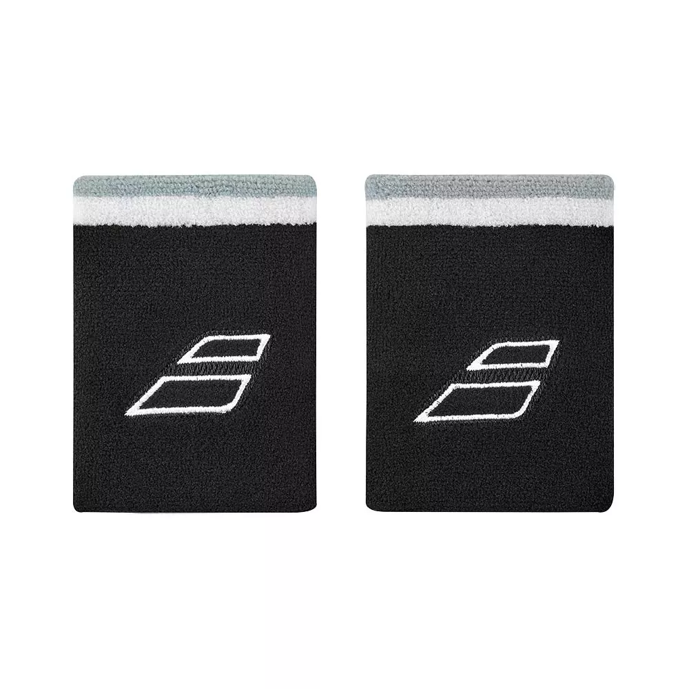 Babolat Terry Jumbo Schwei&szlig;band Wei&szlig; / Schwarz