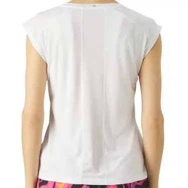 Fila Maia T-Shirt Damen Wei&szlig;
