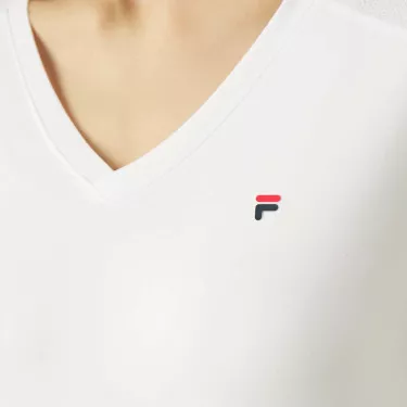 Fila Maia T-Shirt Damen Wei&szlig;