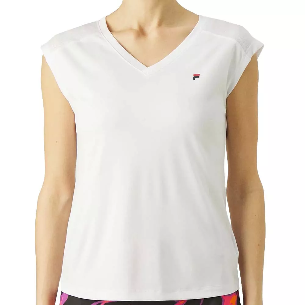 Fila Maia T-Shirt Damen Wei&szlig;