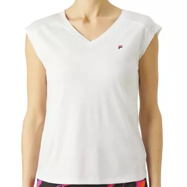Fila Maia T-Shirt Damen Wei&szlig;