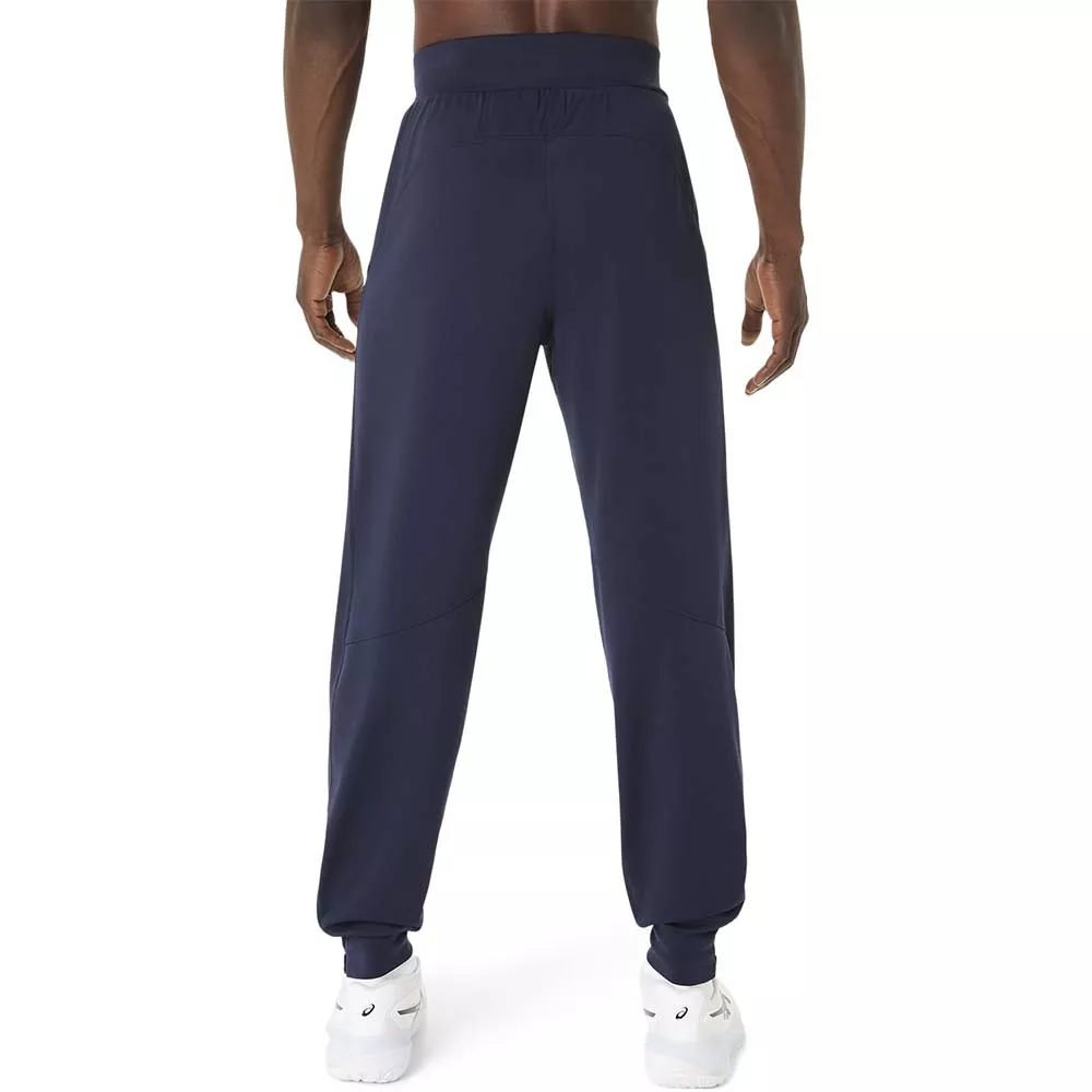 Asics Court Warm-Up Hose Marineblau