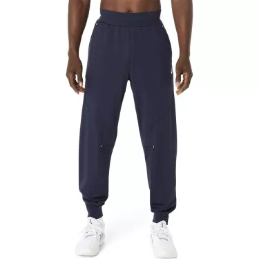 Asics Court Warm-Up Hose Marineblau