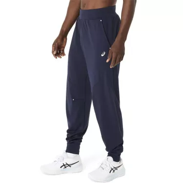 Asics Court Warm-Up Hose Marineblau