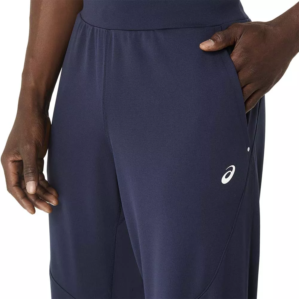 Asics Court Warm-Up Hose Marineblau