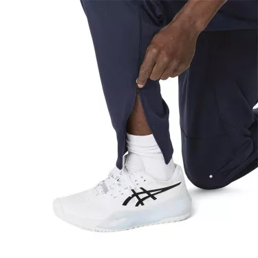 Asics Court Warm-Up Hose Marineblau