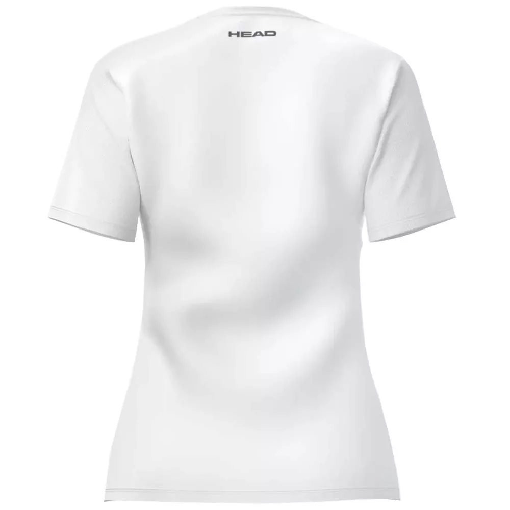 Head Club 25 Tech T-Shirt Damen Wei&szlig;