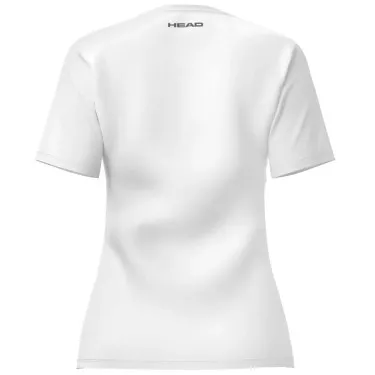Head Club 25 Tech T-Shirt Damen Wei&szlig;