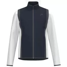 Head Club 25 Trainingsjacke Marineblau / Wei&szlig;