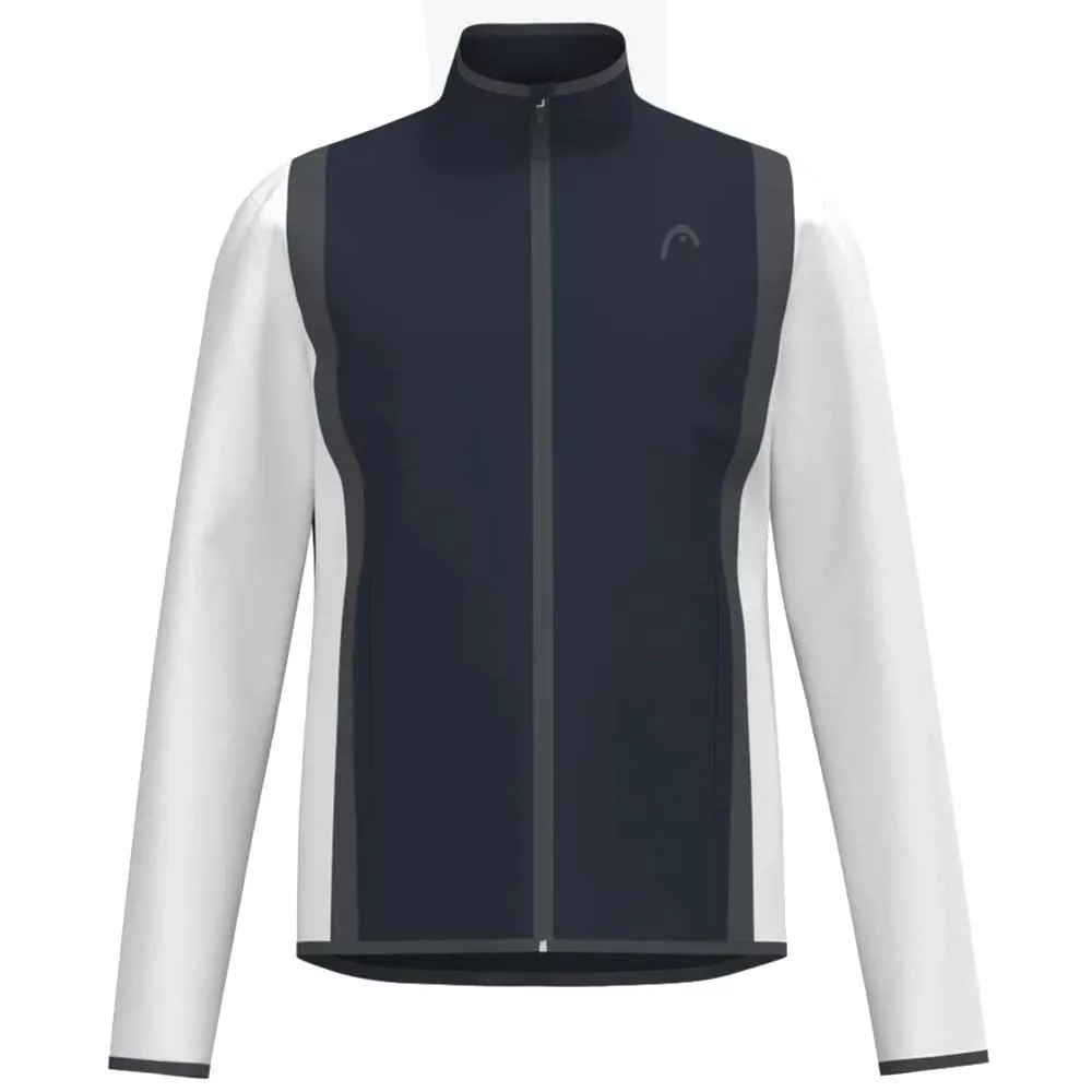 Head Club 25 Trainingsjacke Marineblau / Wei&szlig;