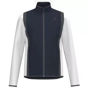 Head Club 25 Trainingsjacke Marineblau / Wei&szlig;
