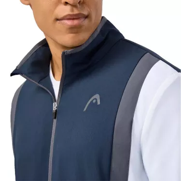 Head Club 25 Trainingsjacke Marineblau / Wei&szlig;