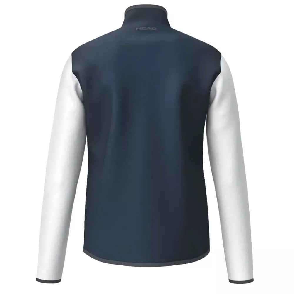 Head Club 25 Trainingsjacke Marineblau / Wei&szlig;