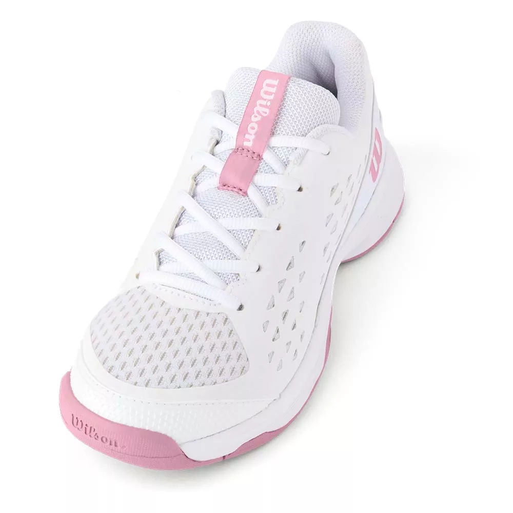 Wilson Rush Pro L Tennisschuhe Junior Wei&szlig; / Rosa