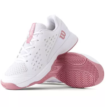 Wilson Rush Pro L Tennisschuhe Junior Wei&szlig; / Rosa