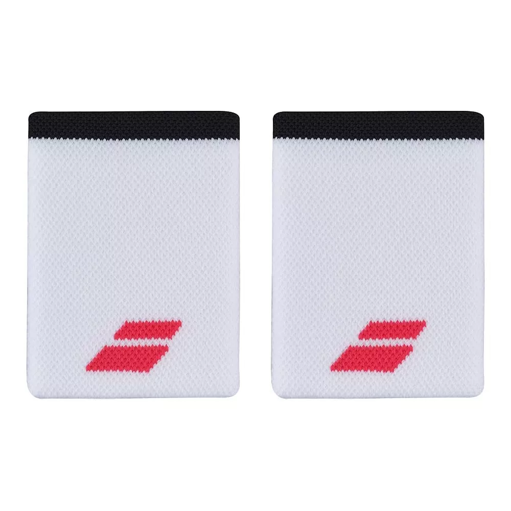 Babolat Logo Jumbo Schwei&szlig;band Wei&szlig; / Rot