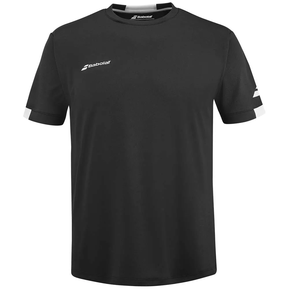 Babolat Play Crew Neck T-Shirt Schwarz