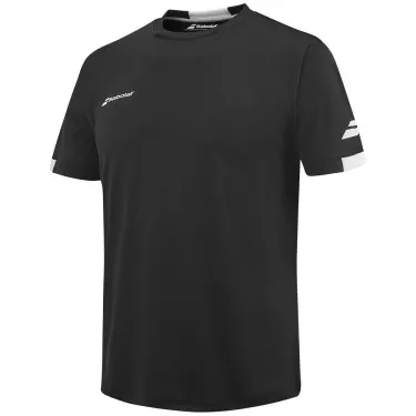 Babolat Play Crew Neck T-Shirt Schwarz