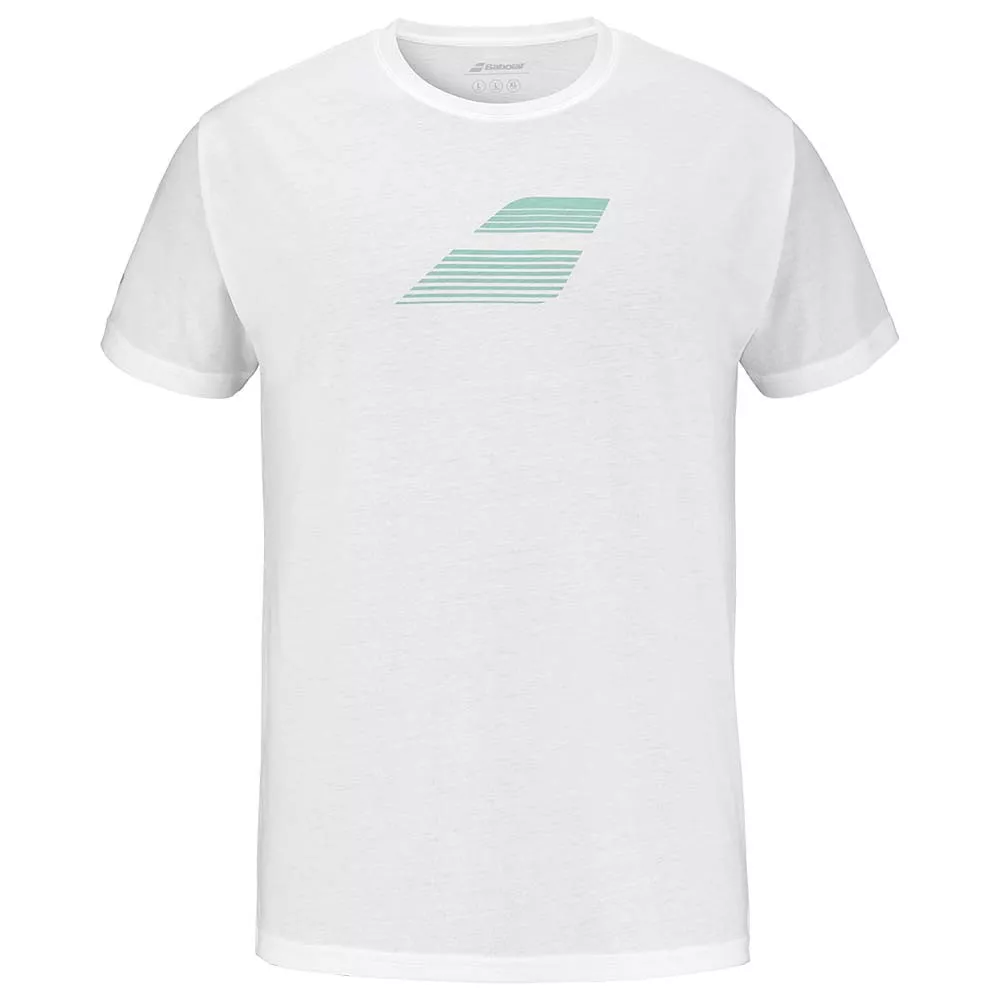 Babolat Exercise Big Flag T-Shirt Wei&szlig;