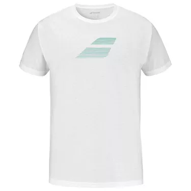 Babolat Exercise Big Flag T-Shirt Wei&szlig;