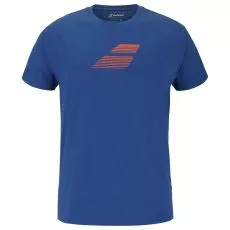 Babolat Exercise Big Flag T-Shirt Blau / Orange