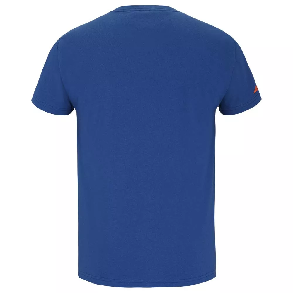 Babolat Exercise Big Flag T-Shirt Blau / Orange