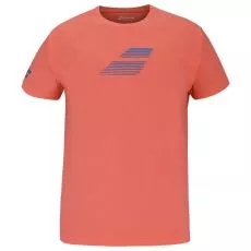 Babolat Exercise Big Flag T-Shirt Rot