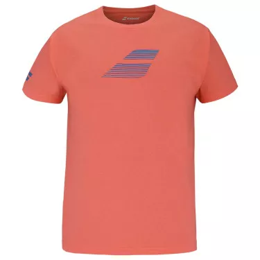 Babolat Exercise Big Flag T-Shirt Rot