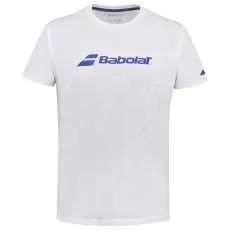 Babolat Exercise T-Shirt Jungen Wei&szlig;