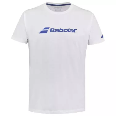 Babolat Exercise T-Shirt Jungen Wei&szlig;