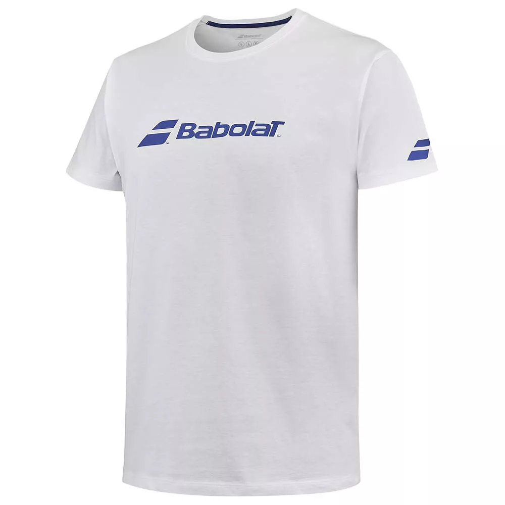 Babolat Exercise T-Shirt Jungen Wei&szlig;