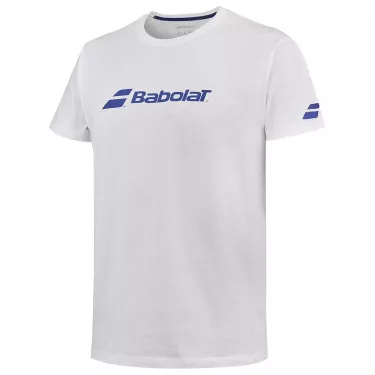 Babolat Exercise T-Shirt Jungen Wei&szlig;
