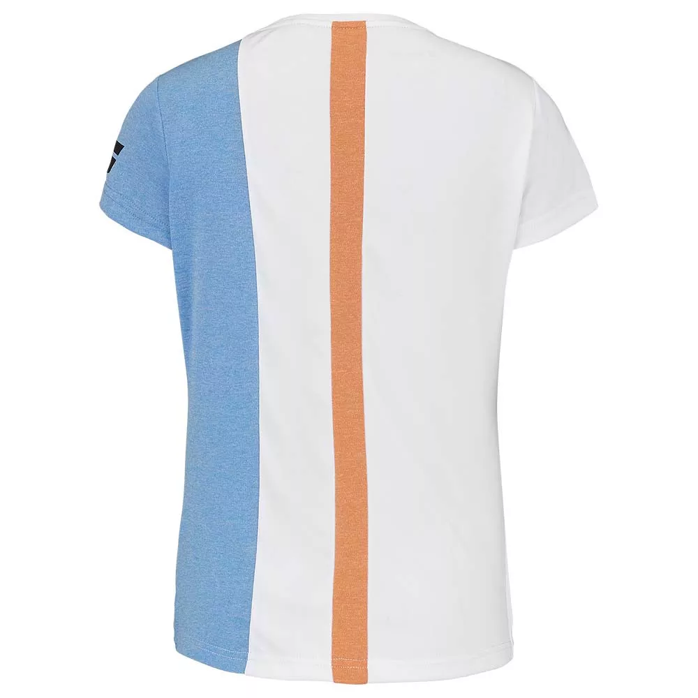 Babolat Play Cap T-Shirt Damen Wei&szlig; / Blau