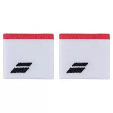 Babolat Logo Schwei&szlig;band Wei&szlig; / Rot