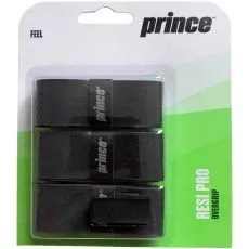 Prince Resi Pro Overgrip Schwarz 3er-Pack