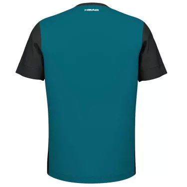 Head Slice T-Shirt Petrol / Marineblau