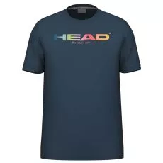 Head Rainbow T-Shirt Marineblau