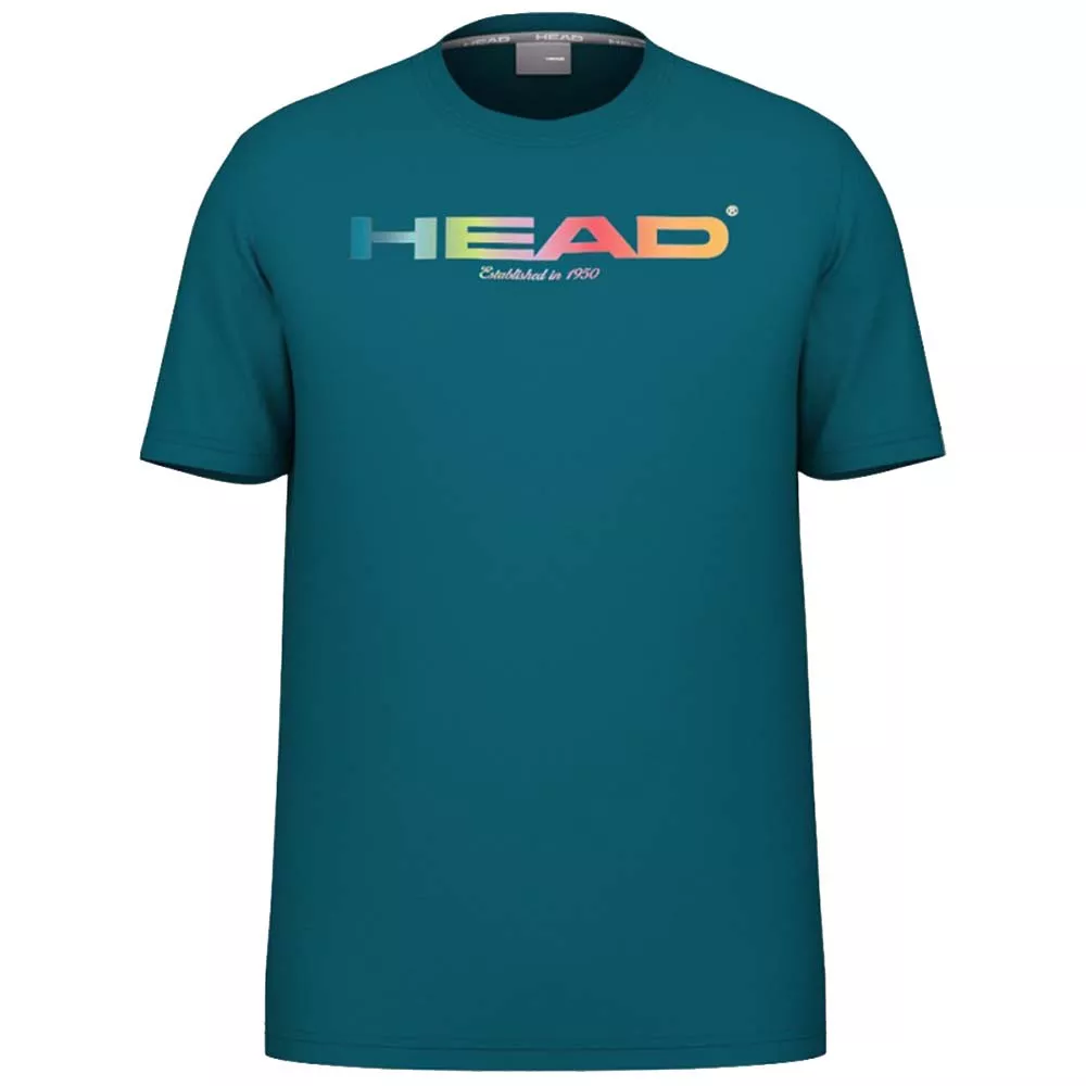 Head Rainbow T-Shirt Petrol
