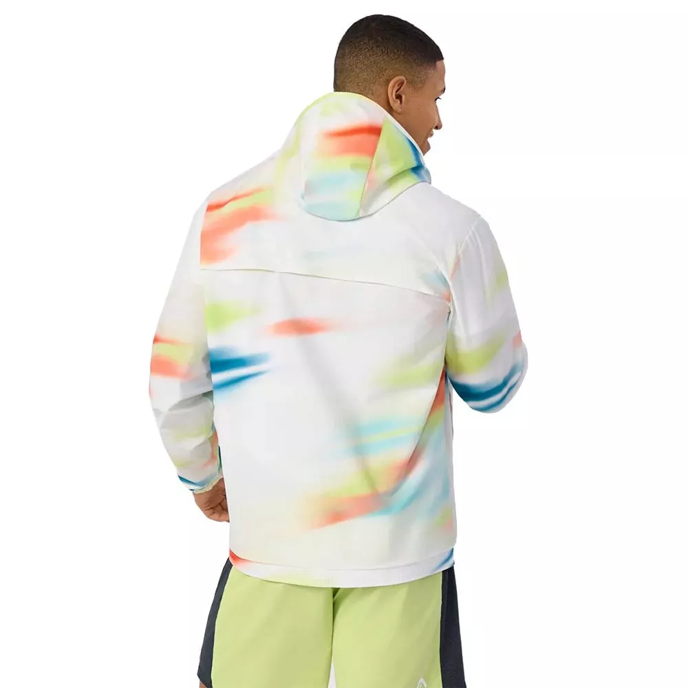 Head Blur Trainingsjacke Wei&szlig; / Mehrfarbig